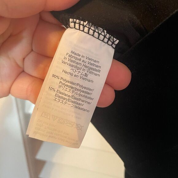 J CREW | black velour skinny pants S - Picture 6 of 7